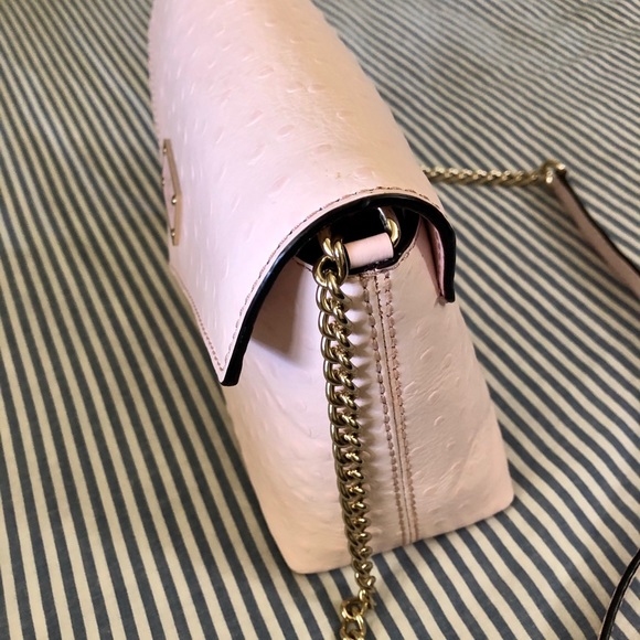 Kate spade pink ostrich purse - Picture 4 of 10